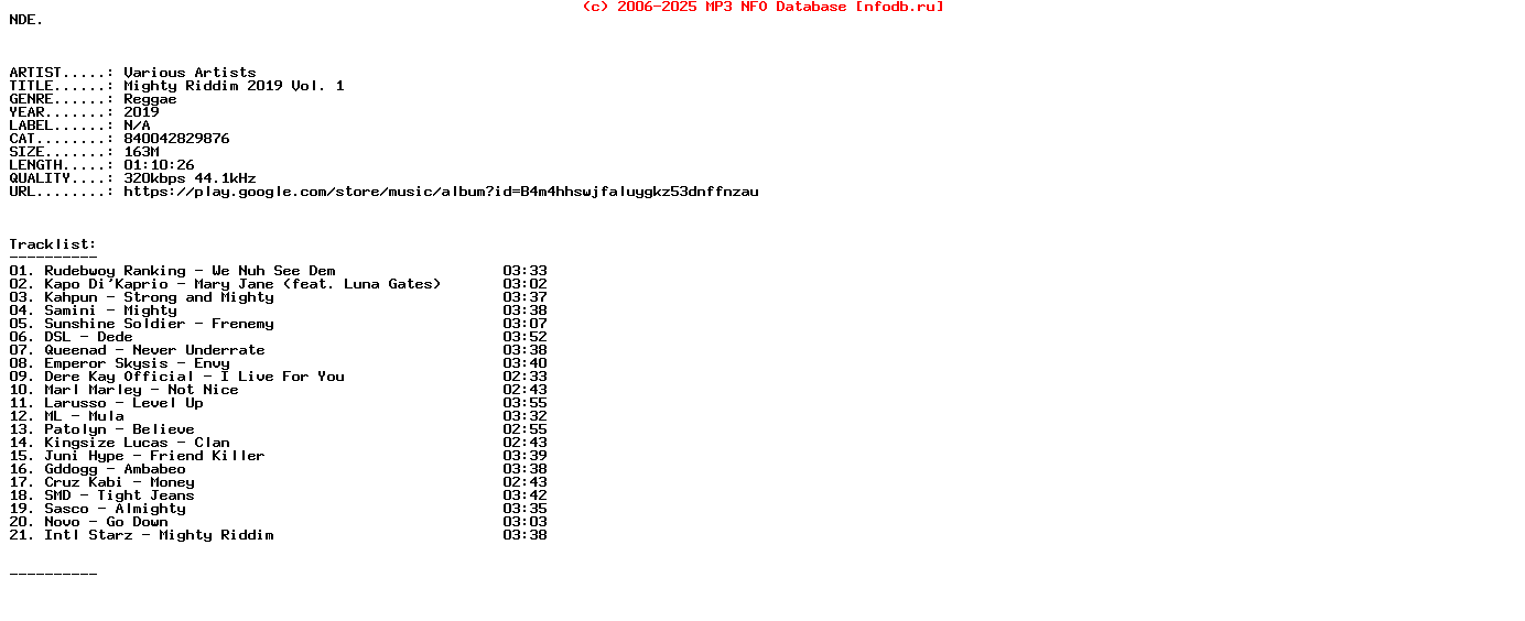 VA-Mighty_Riddim_2019_Vol_1-(840042829876)-WEB-2019