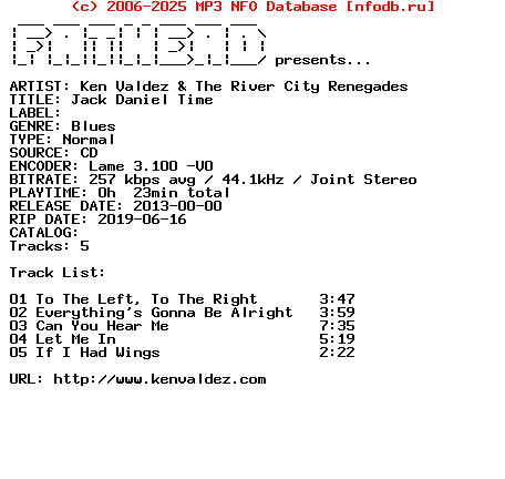 Ken_Valdez_And_The_River_City_Renegades-Jack_Daniel_Time-CD-2013