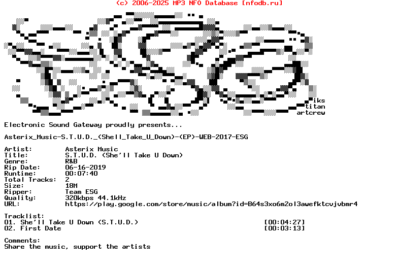 Asterix_Music-S.T.U.D._(SHELL_TAKE_U_DOWN)-(EP)-WEB-2017