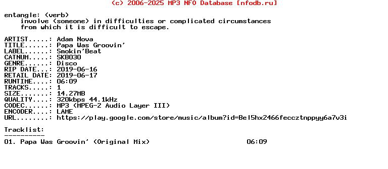 Adam_Nova-Papa_Was_Groovin-(SKB030)-Single-WEB-2019