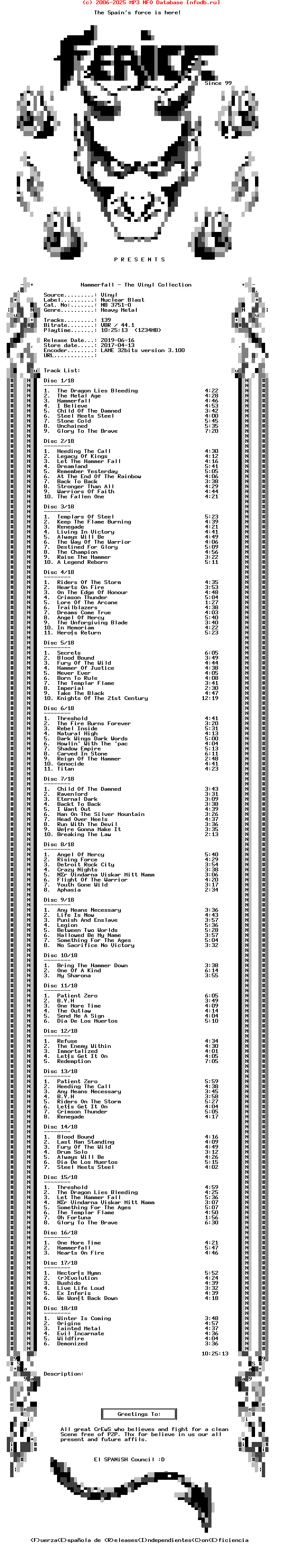 Hammerfall_-_The_Vinyl_Collection-(NB_3751-0)-Limited_Edition_Boxset-18Vinyl-2017-Ferice
