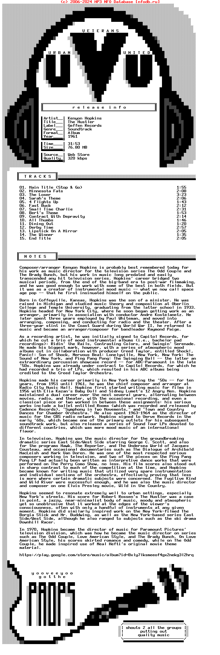 Kenyon_Hopkins-The_Hustler-Ost-WEB-1961-Uvu