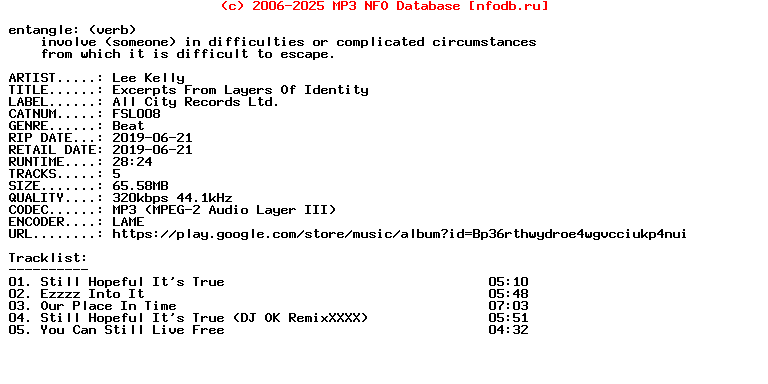 Lee_Kelly-Excerpts_From_Layers_Of_Identity-(FSL008)-WEB-2019