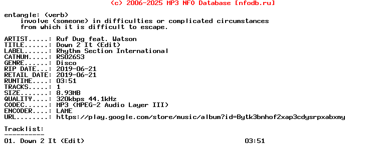 Ruf_Dug_Feat_Watson-Down_2_It_(EDIT)-(RS026S3)-Single-WEB-2019