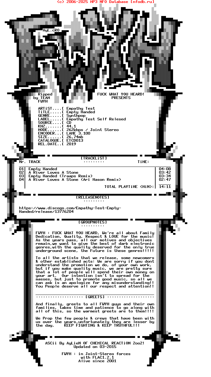 Empathy_Test-Empty_Handed-Limited_Edition-CDM-2019