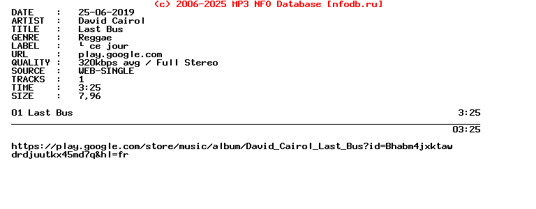 David_Cairol-Last_Bus-Single-WEB-2019