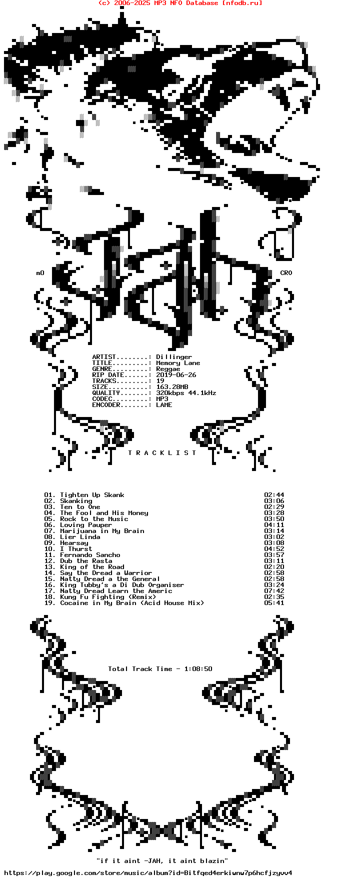 Dillinger-Memory_Lane-WEB-2019