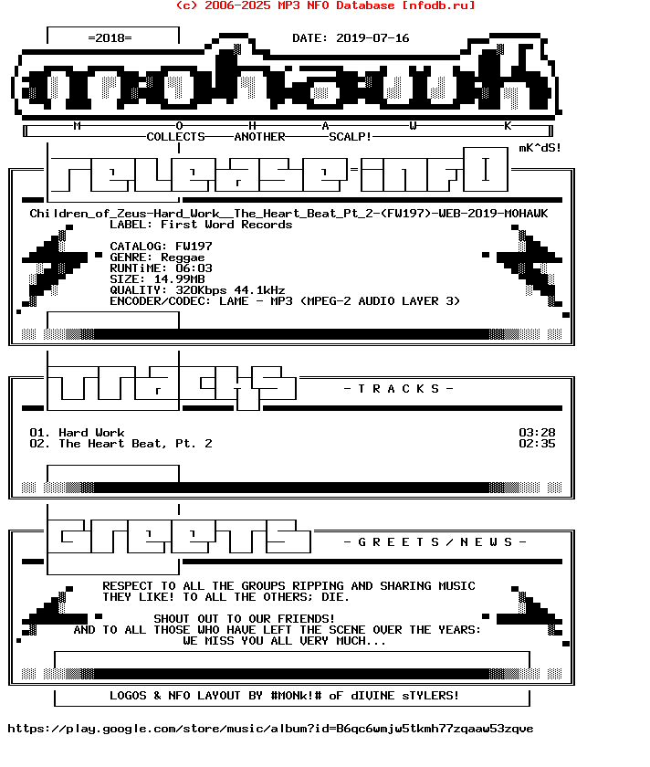 Children_Of_Zeus-Hard_Work__The_Heart_Beat_Pt_2-(FW197)-WEB-2019