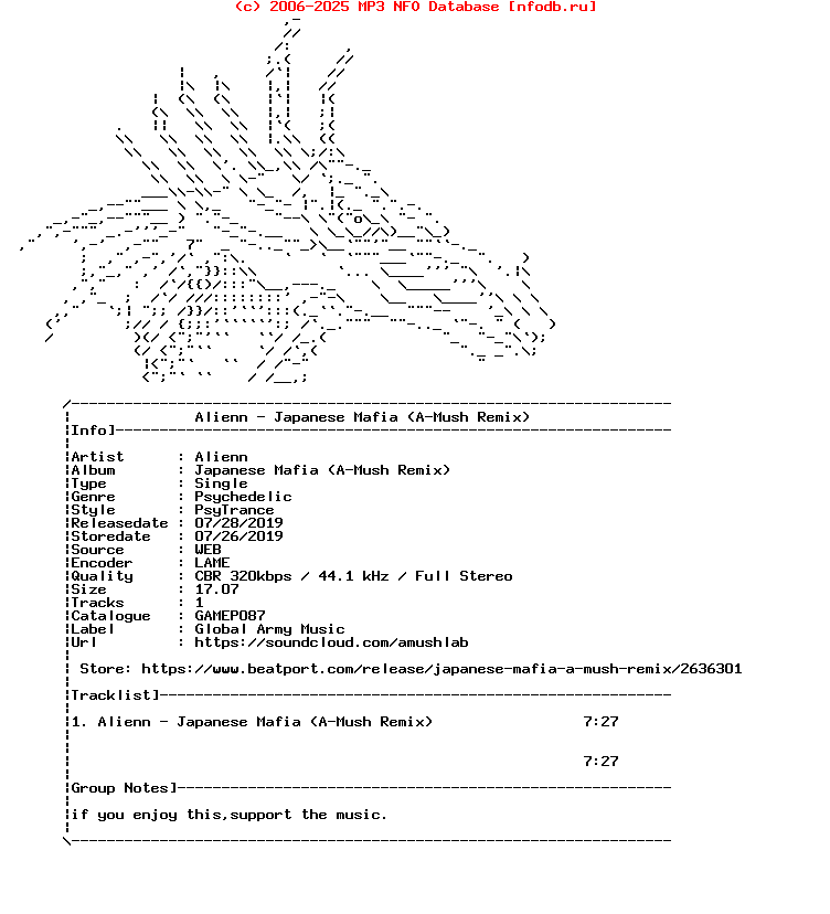 Alienn_-_Japanese_Mafia_(A-MUSH_REMIX)-(GAMEP087)-Single-WEB-2019-Barghest