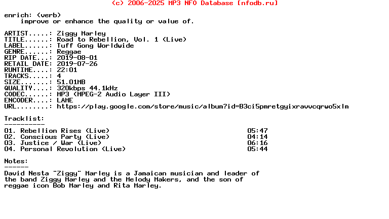 Ziggy_Marley-Road_To_Rebellion_Vol_1_(LIVE)-EP-WEB-2019