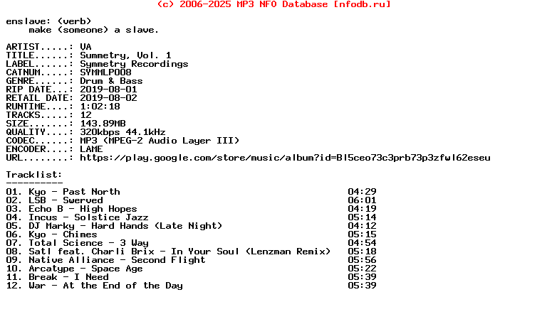 VA-Summetry_Vol_1-(SYMMLP008)-WEB-2019