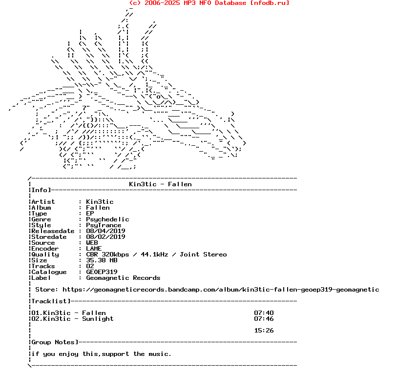 Kin3Tic_-_Fallen-(GEOEP319)-EP-WEB-2019-Barghest_Int