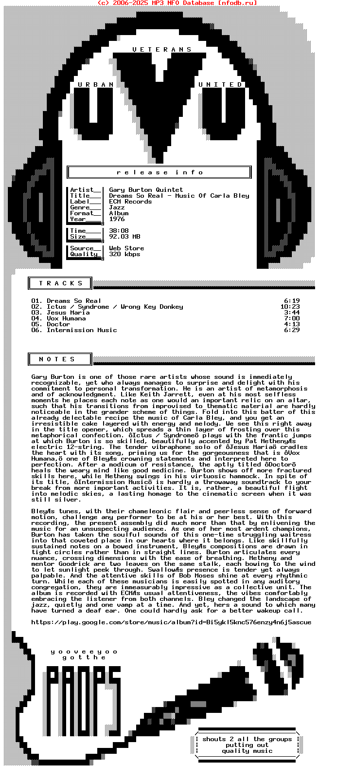 Gary_Burton_Quintet-Dreams_So_Real_-_Music_Of_Carla_Bley-WEB-1976-Uvu
