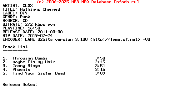 Clox-Nothings_Changed-2011