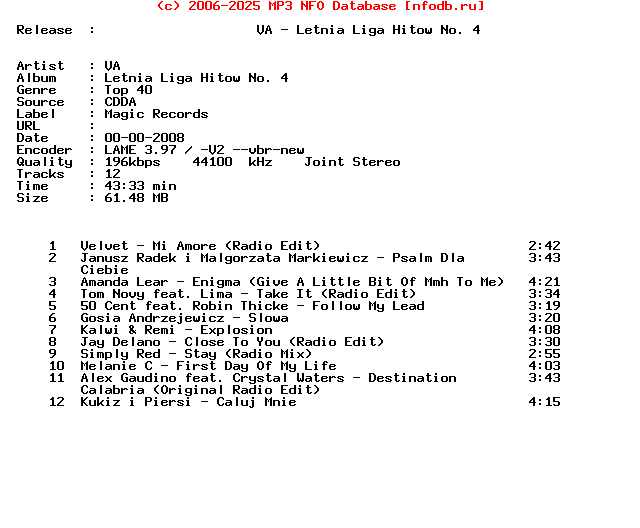 VA-Letnia_Liga_Hitow_No._4-Mag_CD-2008