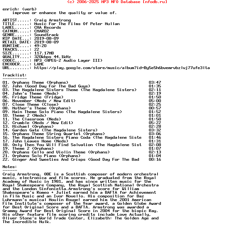 Craig_Armstrong-Music_For_The_Films_Of_Peter_Mullan-(CMAR02)-Ost-WEB-2019