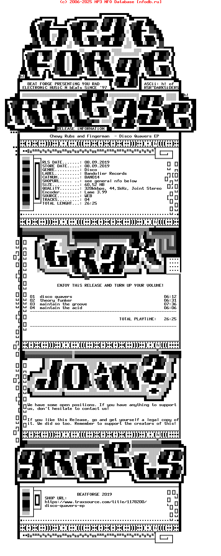 Chewy_Rubs_And_Fingerman-Disco_Quavers_Ep-(BAN014)-WEB-2019