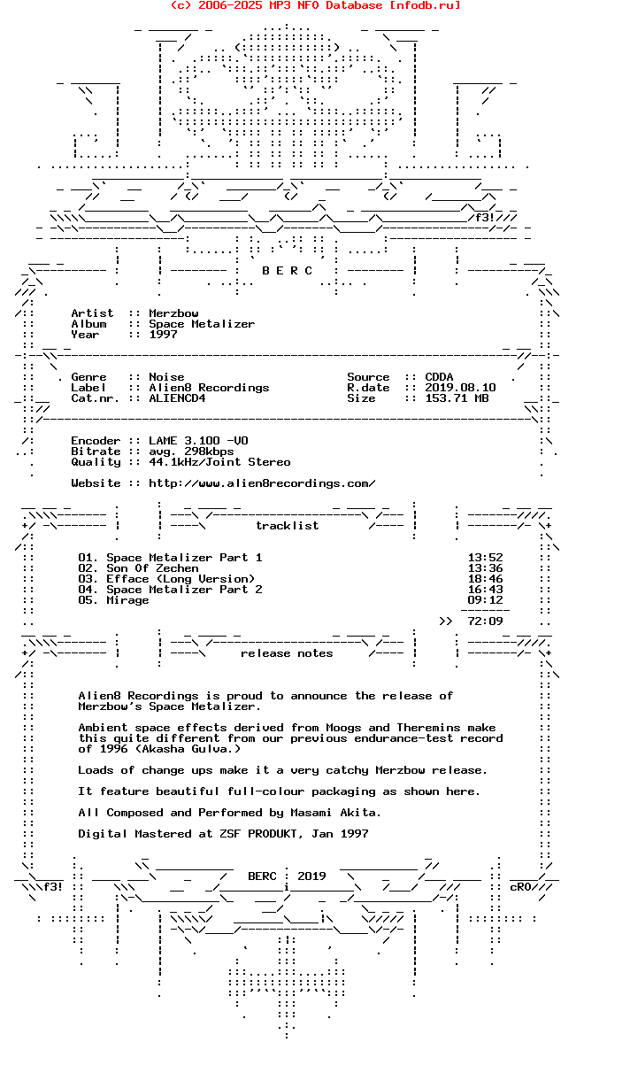 Merzbow-Space_Metalizer-1997-BERC