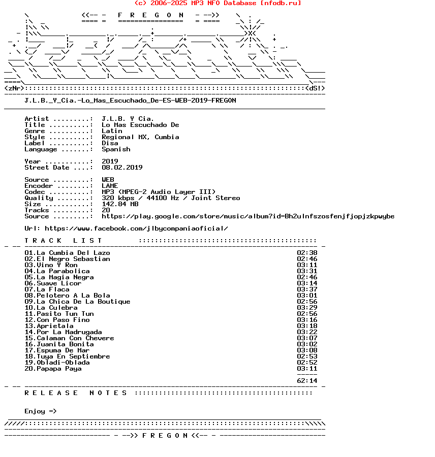 J.L.B._Y_Cia.-Lo_Mas_Escuchado_De-ES-WEB-2019-Fregon