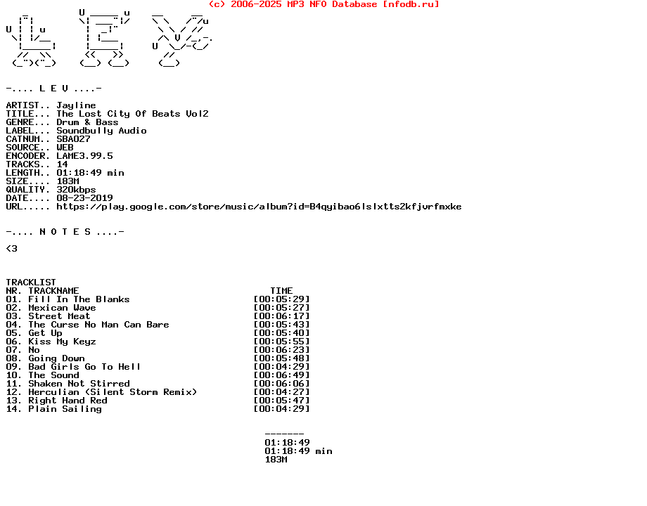 Jayline-The_Lost_City_Of_Beats_Vol2-(SBA027)-WEB-2019