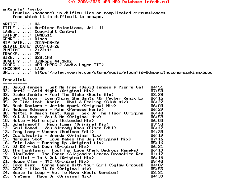 VA-Nu-Disco_Selections_Vol_11-(LWNDS11)-WEB-2019