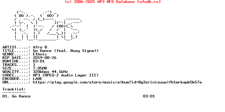 Afro_B-Go_Dance_(FEAT._BUSY_SIGNAL)-Single-WEB-2019