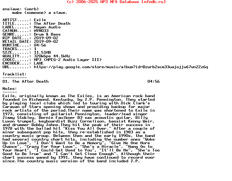 Exile-The_After_Death-(MYN033)-Single-WEB-2019