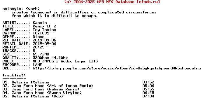 Kapote-Remix_Ep_2-(TOYT091)-WEB-2019