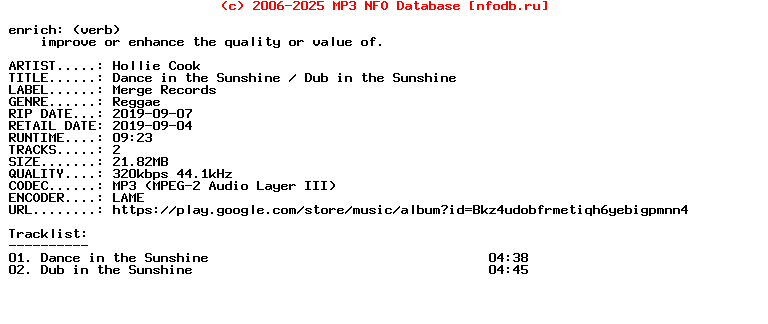 Hollie_Cook-Dance_In_The_Sunshine__Dub_In_The_Sunshine-Single-WEB-2019