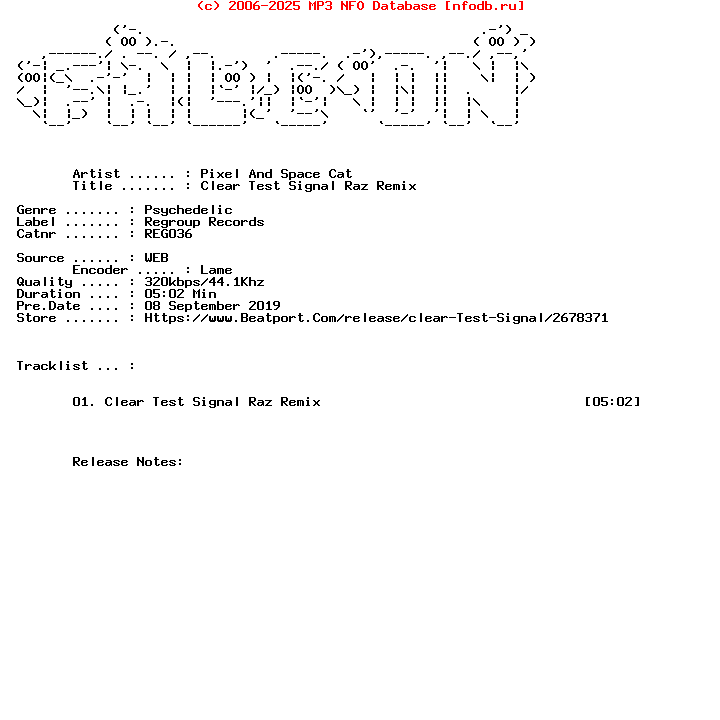 Pixel_And_Space_Cat-Clear_Test_Signal_Raz_Remix-Single-WEB-2019-FALCON