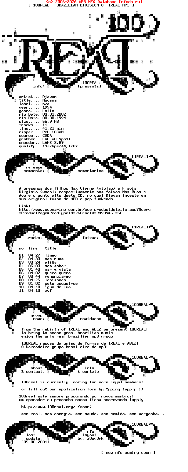 Djavan-Novena-Br-1994-100REAL