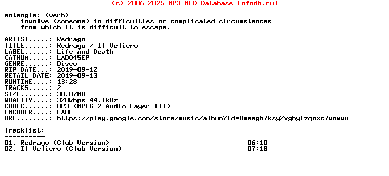 Redrago-Redrago__Il_Veliero-(LAD045EP)-WEB-2019