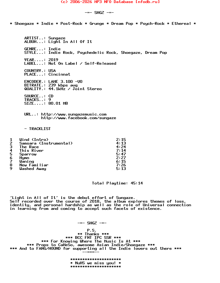 Sungaze-Light_In_All_Of_It-CD-2019
