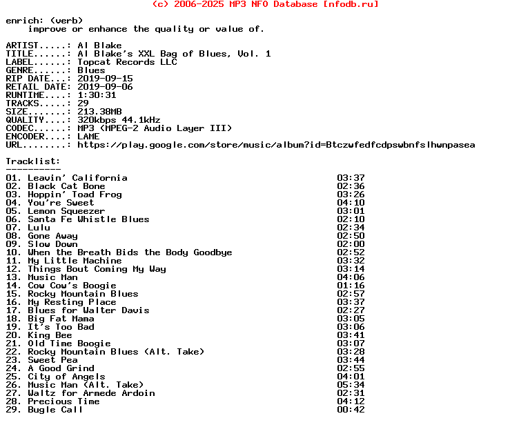 Al_Blake-Al_Blakes_Xxl_Bag_Of_Blues_Vol_1-WEB-2019