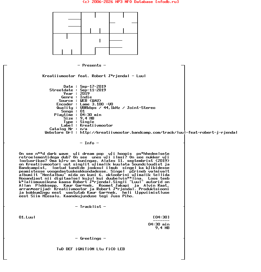 Kreatiivmootor_Feat_Robert_Jurjendal-Luul-Ee-Single-WEB-2019
