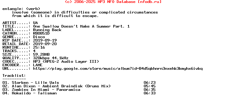 VA-One_Swallow_Doesnt_Make_A_Summer_Part_1-(RB0851D)-WEB-2019