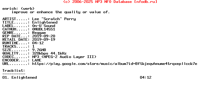Lee_Scratch_Perry-Enlightened-(ONUDL145S1)-Single-WEB-2019