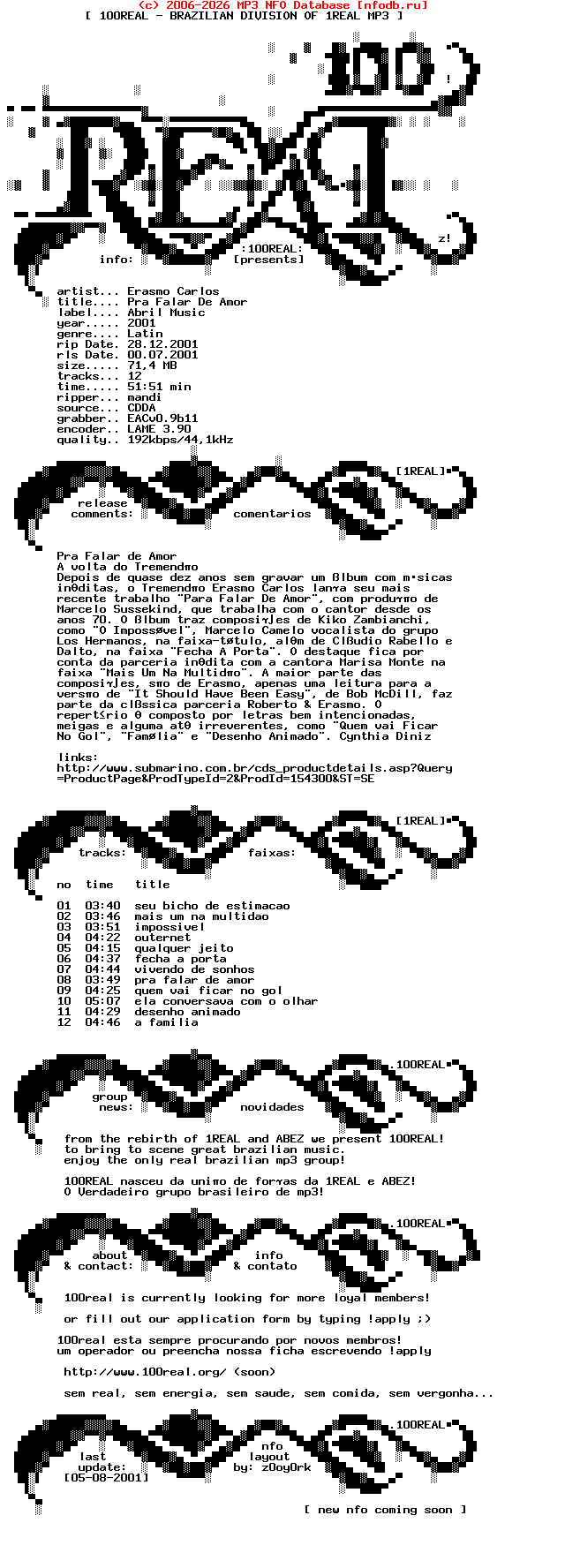 Erasmo_Carlos-Pra_Falar_De_Amor-Br-2001-100REAL