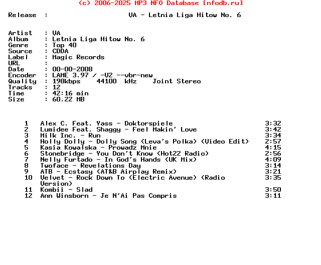 VA-Letnia_Liga_Hitow_No._6-Mag_CD-2008