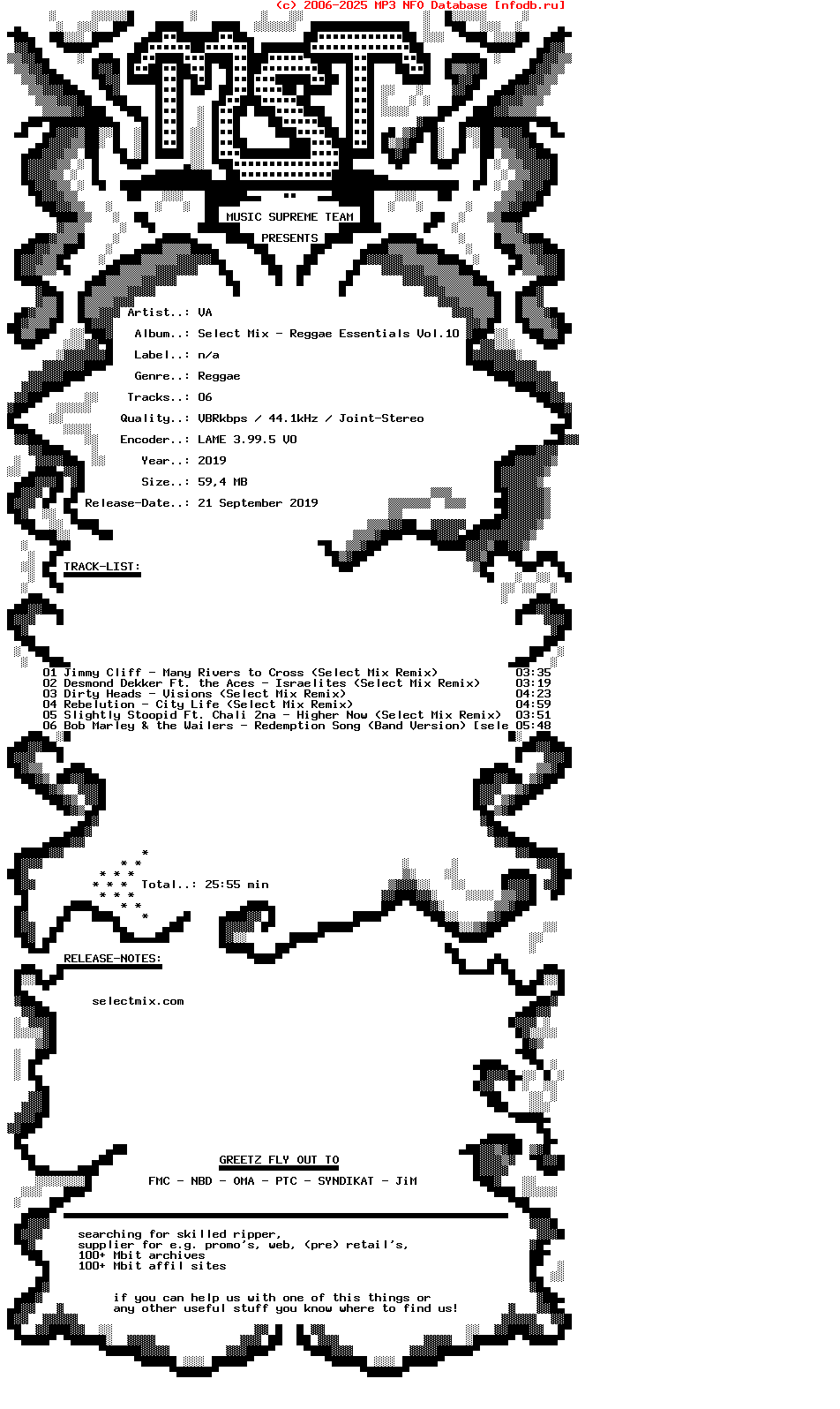 VA_-_Select_Mix_-_Reggae_Essentials_Vol.10-WEB-2019-MST