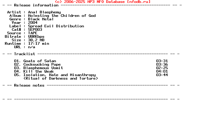 Anal_Blasphemy-Molesting_The_Children_Of_God-Demo-Tape-2004-Klv_Int
